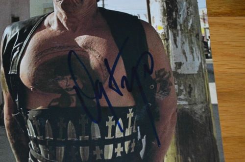 Danny trejo autographed 8x10 &#034; desperado&#034;  photo ~ beckett coa hologram