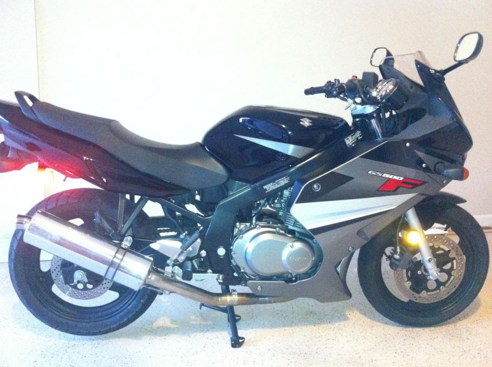 2009 suzuki gs 500 sportbike 