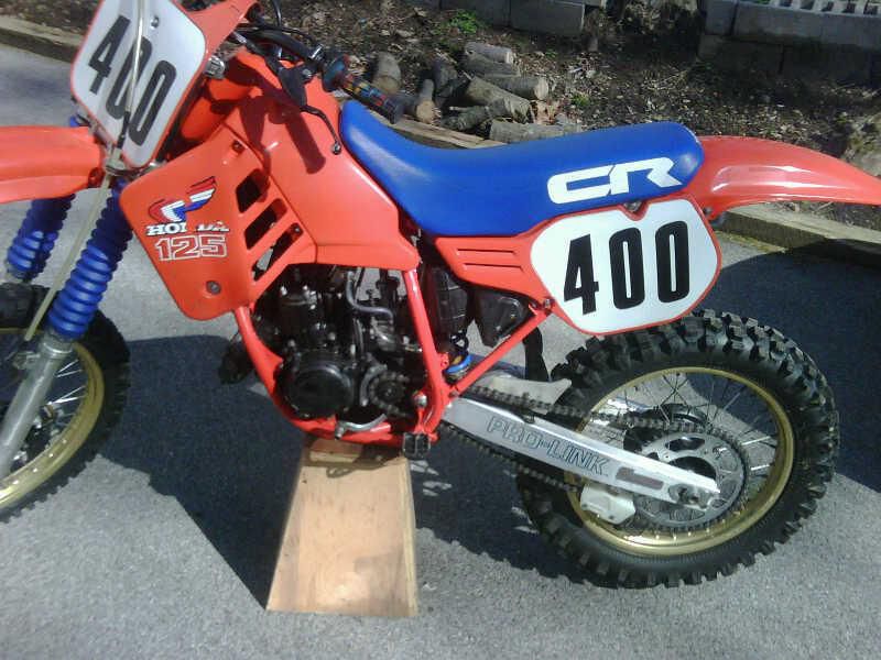 1986 honda cr 125 dirt bike,vintage dirt bike,vintage motorcycle,awsome cond