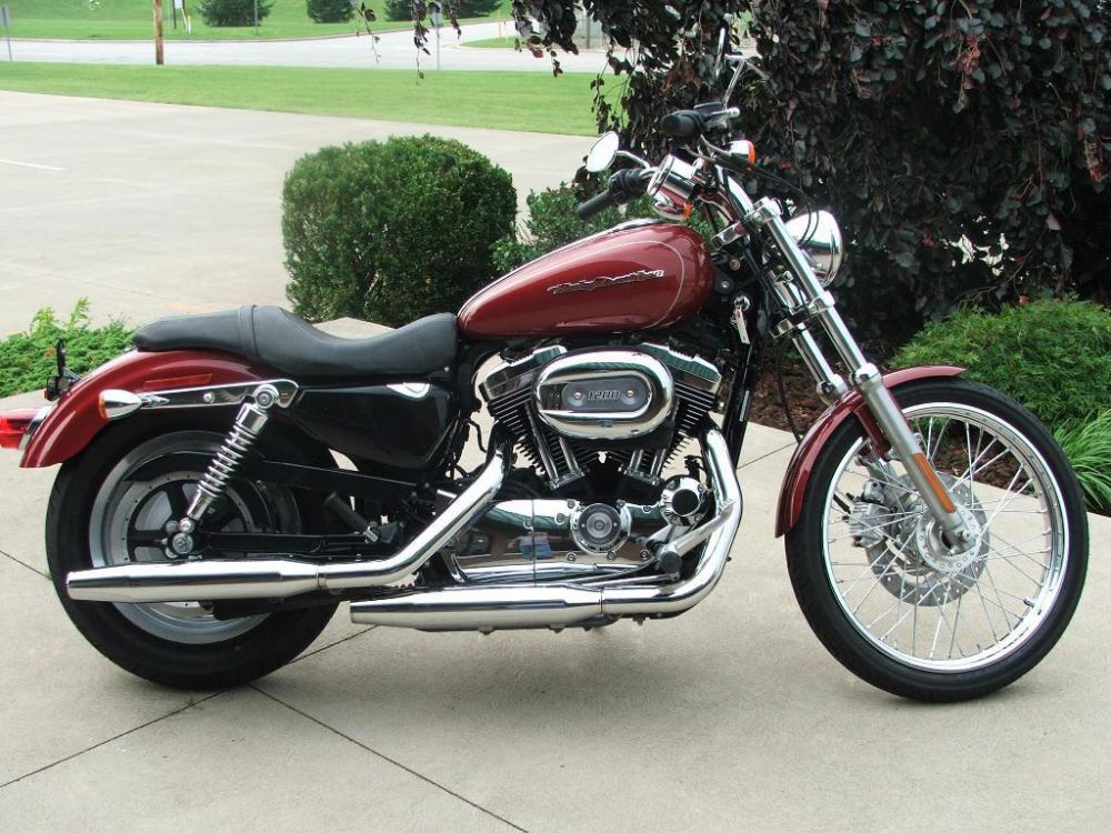 2007 harley-davidson xl 1200c sportster  cruiser 