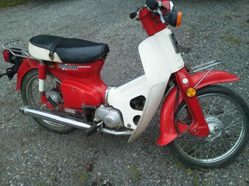 1982 honda passport 70 scooter motorcycle moped good running low miles