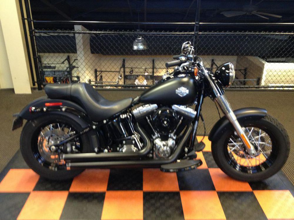 2012 harley-davidson fls softail slim  cruiser 