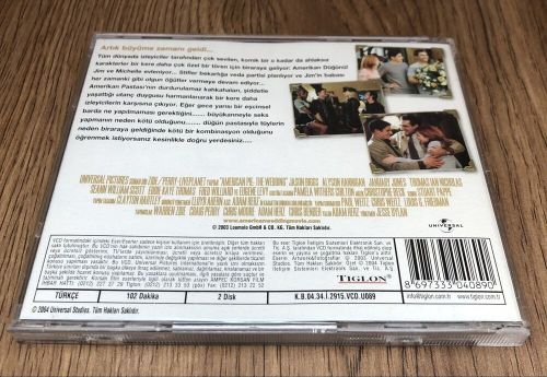 American Pie The Wedding (2003) Alyson Hannigan/Jason Biggs Turkish dub VCD