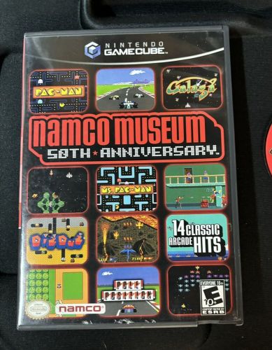 Namco museum 50th anniversary (nintendo gamecube, 2005) cib