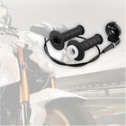 Motorcycle atv 7/8in handle grips throttle twist accelerator cable set aluminum