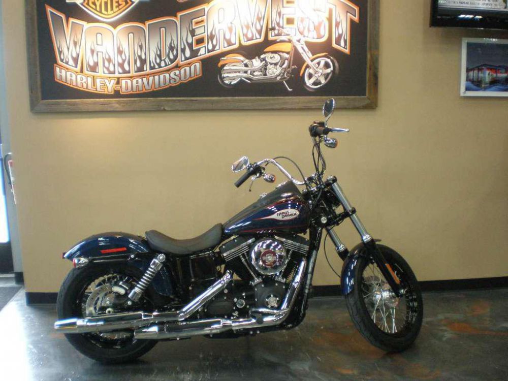 2013 harley-davidson fxdb dyna street bob  cruiser 