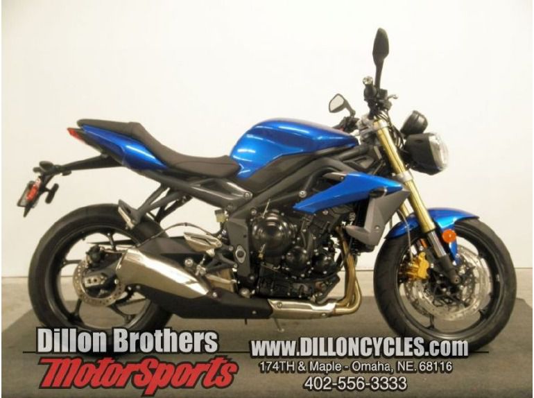 2013 Triumph STREET TRIPLE ABS - Blue 