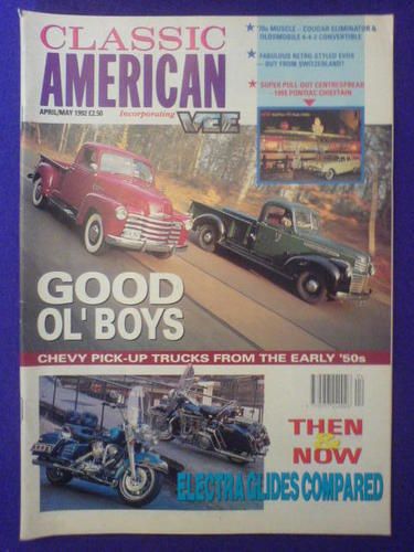 Classic american # 18 - electraglides - april-may 1992