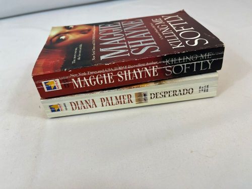 Killing Me Softly/ Desperado! Paperback, Palmer/Shayne, Good Condition Romance!