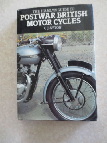 Postwar british motorcycles book - ajs ariel bsa norton triumph vincent velo
