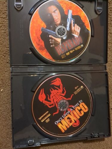 Desperado / once upon a time in mexico (double feature) - dvd - very good