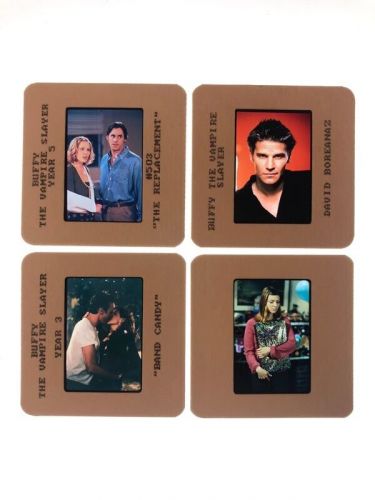 Buffy vampire slayer photo collection x16 original 35mm transparency slides