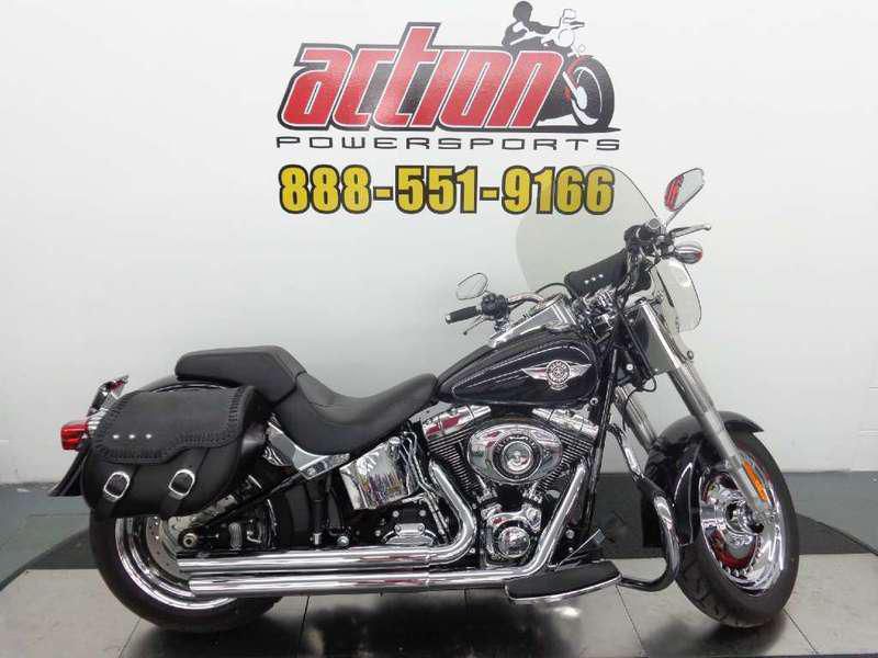 2012 harley-davidson flstf - softail fat boy  cruiser 