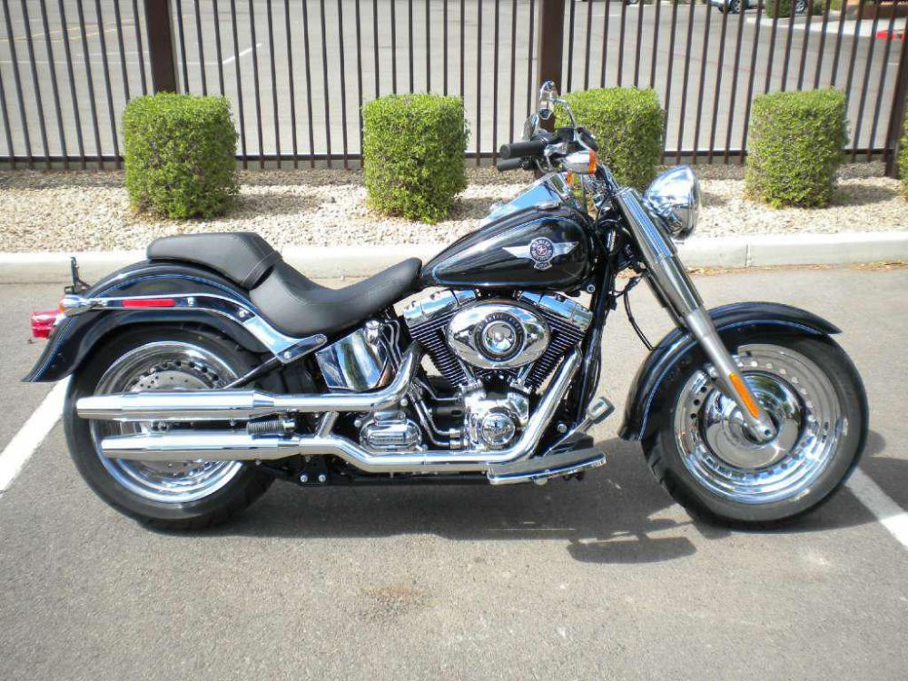 2013 harley-davidson flstf softail fat boy  cruiser 