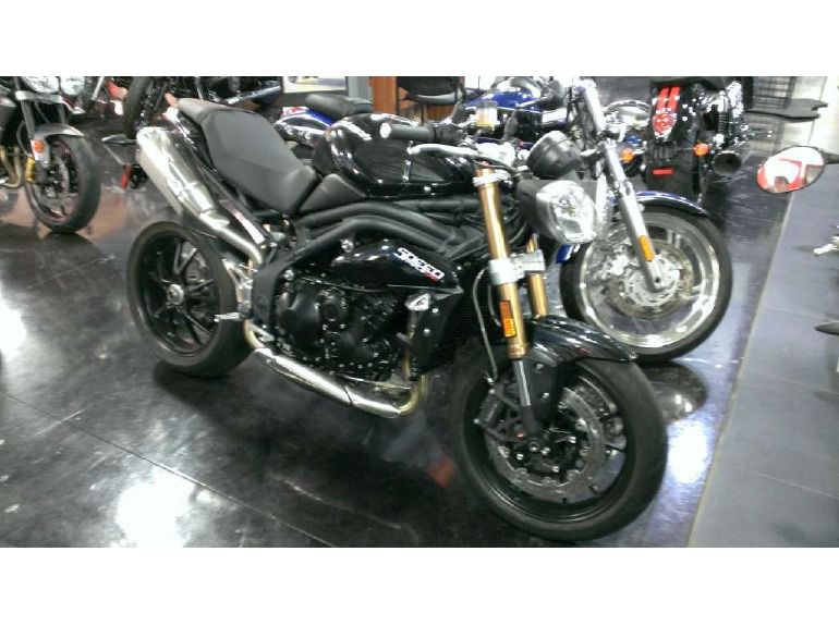 2012 triumph speed triple abs - phantom black 