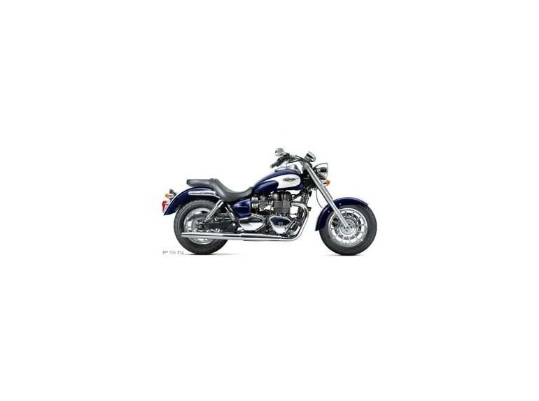 2013 triumph america - sapphire blue / crystal white 