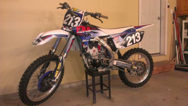 2011 yamaha yz250f mint!