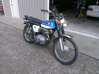 Honda : cl 1969 honda cl 350 scrambler - 1 owner - all