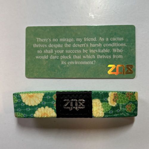 Zox ~ desperado ~ medium ~ wristband w/card - brand new