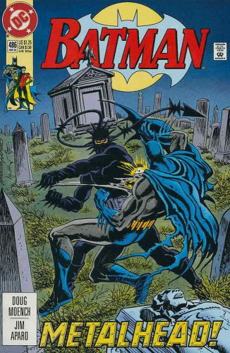 Batman #486 vf; dc | 1st appearance metalhead - we combine shipping