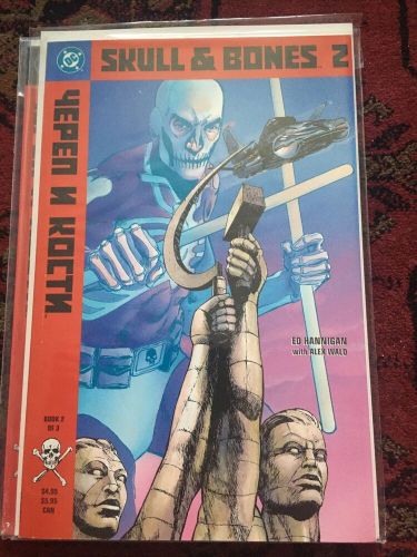 Skull and bones comic set # 1-3 dc comics 1992 ed hannigan