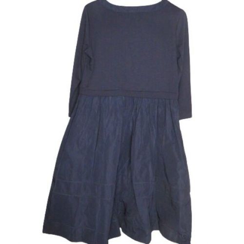 Il vento e la seta blue dress sz l with pockets