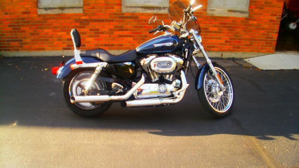 2009 harley-davidson xl1200c  cruiser 