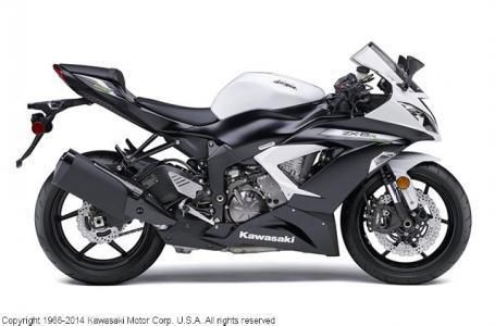 2014 Kawasaki NINJA ZX 6R Sportbike 