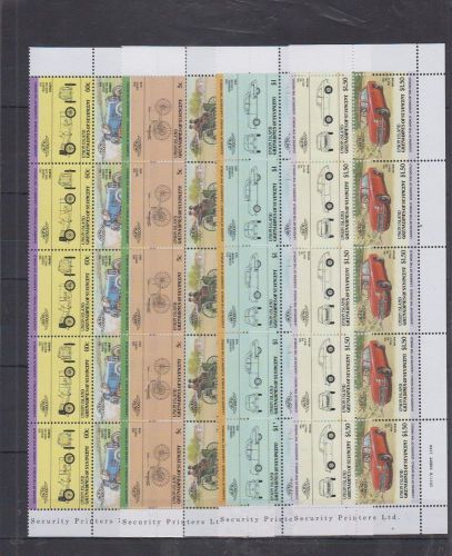 S38.  5x st.vincent - mnh - transport - cars