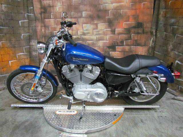 2009 harley-davidson xl 883c sportster 883 custom  cruiser 