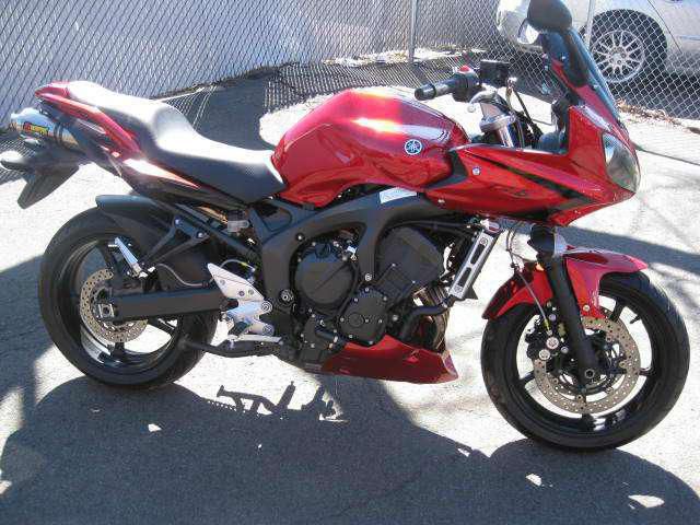 2007 yamaha fz6  sportbike 