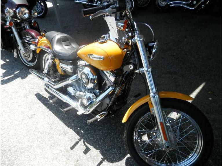 2008 harley-davidson fxdc dyna super glide custom  cruiser 