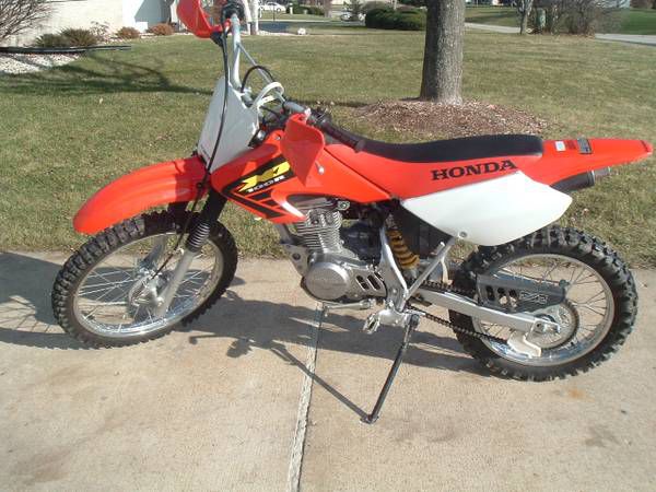 2002 Honda XR100 Christmas present