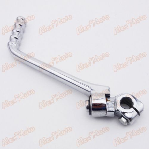 Chromed 13mm kick starter lever for 50cc~125cc thumpstar ssr lifan pit dirt bike