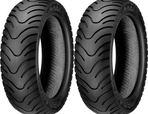 120/70-12 &amp; 130/70-12 Kenda K413 Scooter Tire Set Kymco Agility/Vitality/Cobra