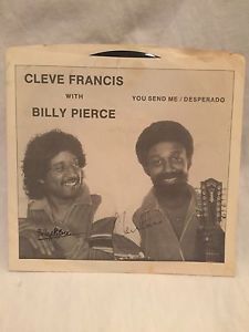 Cleve francis billy pierce you send me desperado 45 signed autographe