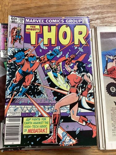 Marvel:Thor Comic Lot (21)VG To NM,See Photos.