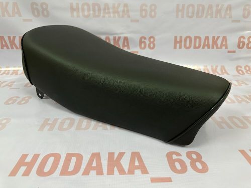 1976 To 1978 Honda CR125 CR125M CR 125 Elsinore Seat New Black With Metal Pan.