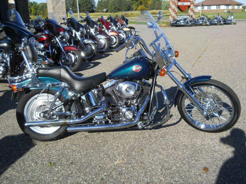 2002 harley-davidson fxst/fxsti softail  standard  cruiser 