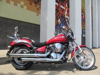 2007 red kawasaki vulcan vn900 custom!