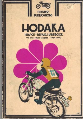 HODAKA ACE 90,ACE 100,ACE 100B,ACE 100 MX SUPER RAT CLYMER MANUAL 1964-1972