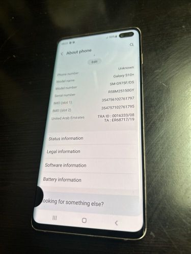 Samsung Galaxy S10+ Plus Factory Unlocked Photos For Condition* No Reserve