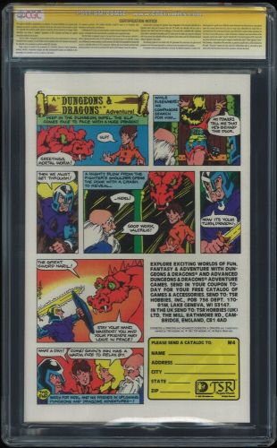 Spectacular Spider-Man #64 CGC SS 9.4 Signed Ed Hannigan 1st app. Cloak &amp; Dagger