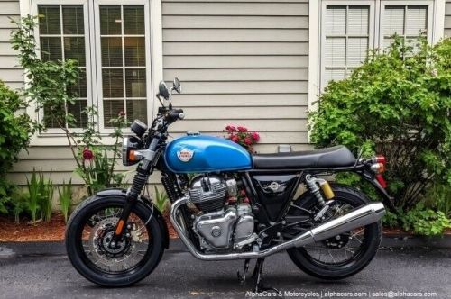 2023 Royal Enfield Interceptor INT650 Ventura Blue