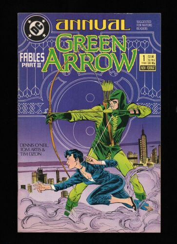 Green arrow annual #1 (1988) dc comics $4.99 unlimited combined shipping ?