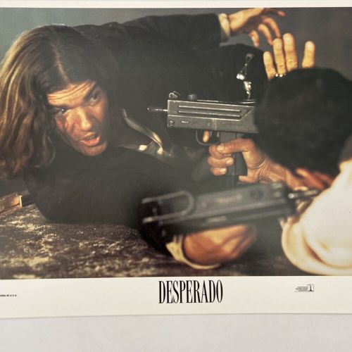 1995 Desperado Movie Original Lobby Cards- 11x14- Set Of 8 Cards! Salma Hayek