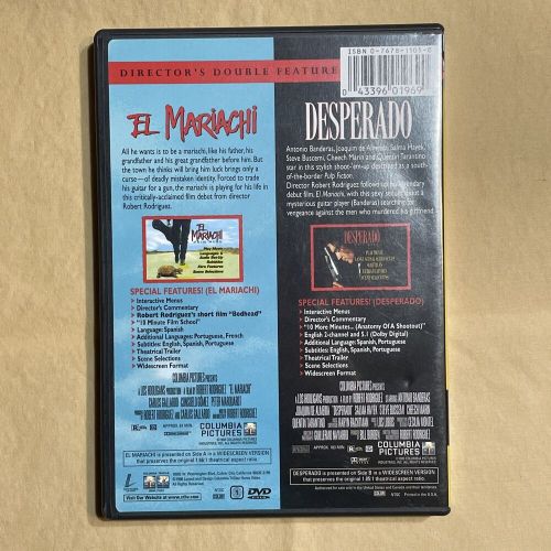 El Mariachi/Desperado Double Feature - DVD