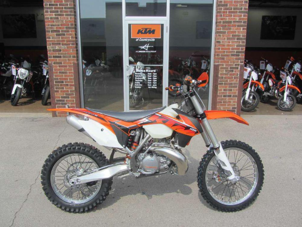 2014 ktm 250 xc  dirt bike 