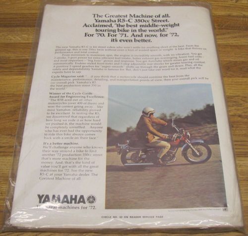 Vintage CYCLE Magazine June 1972 NOS Sealed R75/5 Hodaka