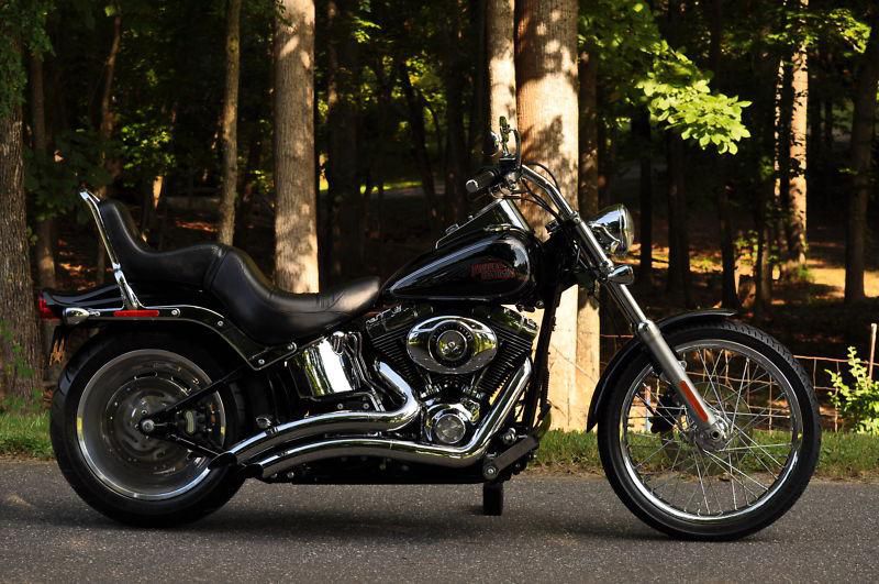 2007 fxstc softail custom **mint** xtra's!! best deal on ebay!!